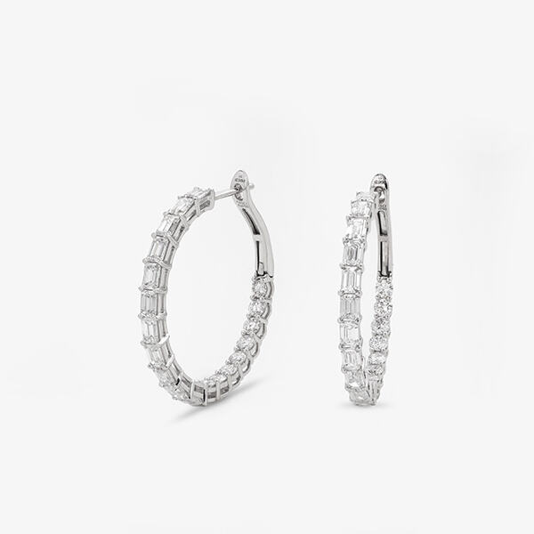 L'innovation rencontre l'élégance dans les boucles d'oreilles en diamant de laboratoire