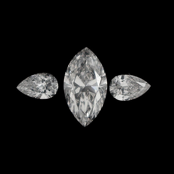 Apoiando alternativas sustentáveis de diamantes com diamantes soltos cultivados.