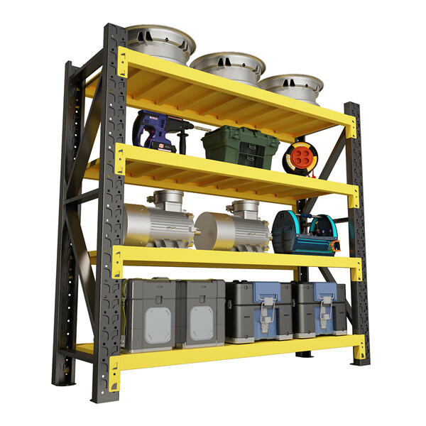 Space-saving Metal Rack Shelving Units