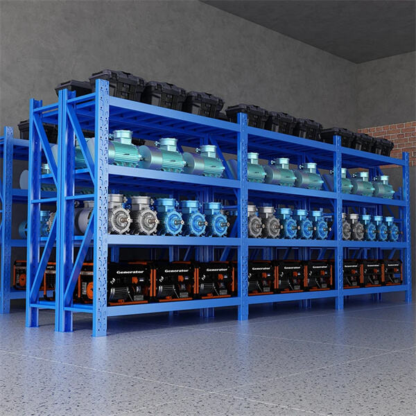 औद्योगिक शैली और कार्यक्षमता धातु की शेल्व्स के साथ मिलती है