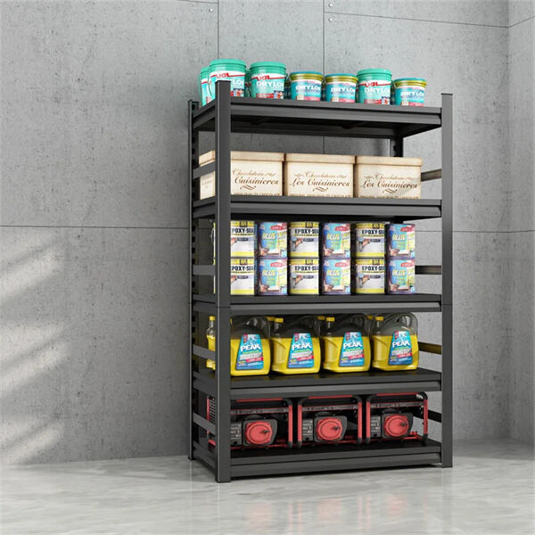 5 समायोजनीय शेल्व का मेटलिक शेल्विंग