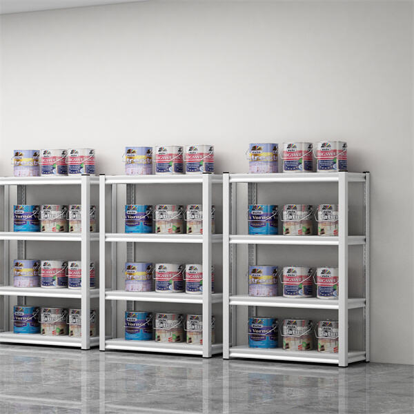 व्यापक टायर्ड मेटल शेल्फ