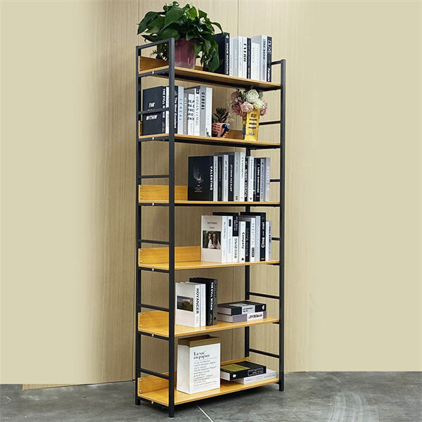 Add a Modern Touch to Your Space with a Metal White Bookshelf.