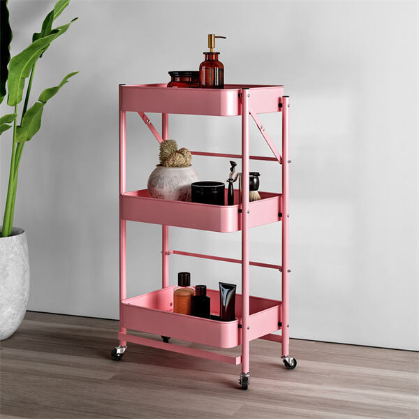 Upgrade your kitchen storage game with versatile and sturdy metal racks