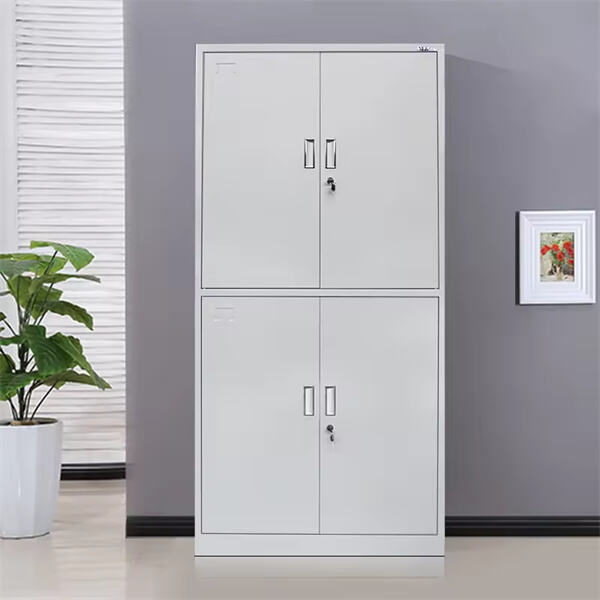 Mga White Metal Locker para sa Mga Paaralan at Gym
