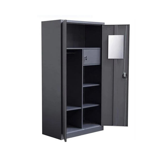 Elevate your home decor with a black metal wall cabinet as a statement piece