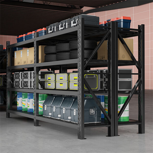 Industriella metalllagringshyllor