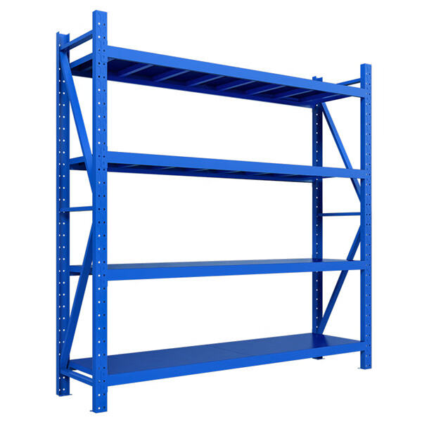 अपना गैरेज या वर्कशॉप नियत और सफाई से रखें 4 शेल्फ मेटल स्टोरेज रैक के साथ