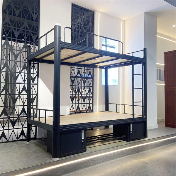 आधुनिक मेटल बेड़ और स्पेस-सेविंग स्टोरेज के साथ अपने बेडरूम को ऊपर उठाएं