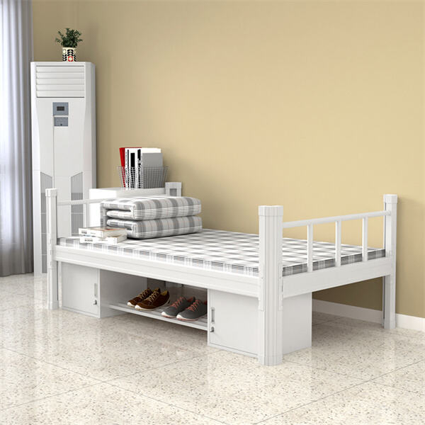 The White Metal Bed Frame