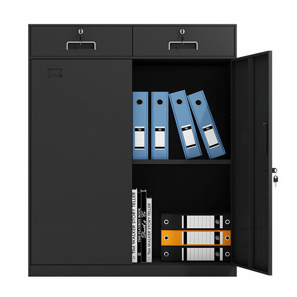 एक काले मीटल कैबिने के साथ अपना स्टोरेज स्पेस अधिकतम करें