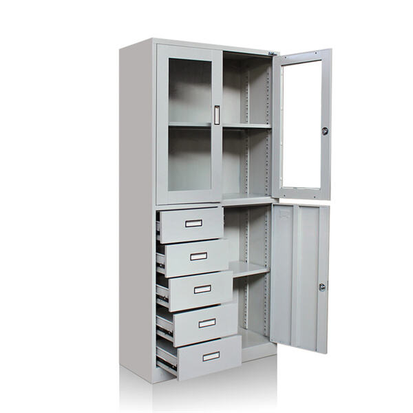 Organize your tools and equipment with industrial metal storage cabinets.