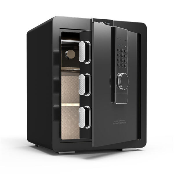 अधिकतम सुरक्षा के लिए मजबूत धातु के सेफ़