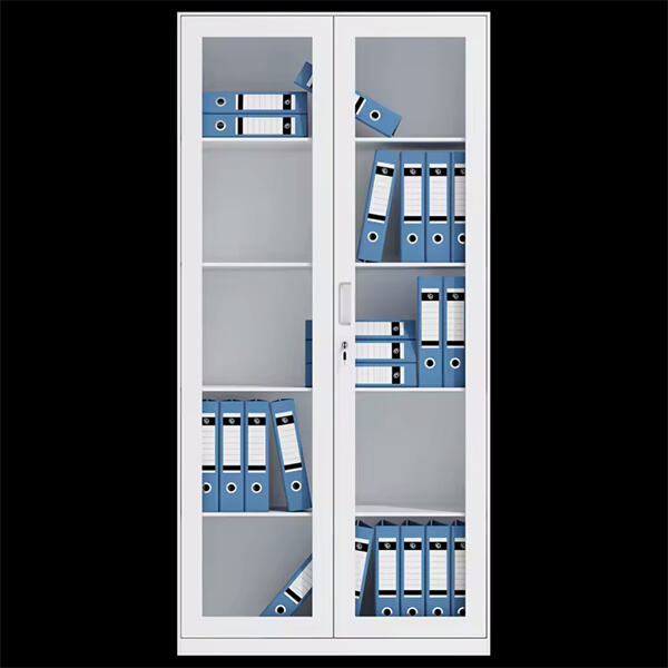 अपने घर को एक ऊँचा, संकीर्ण धातु का अलमारी से संगठित करें।