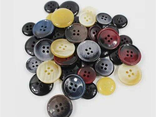 What are the materials of buttons ?