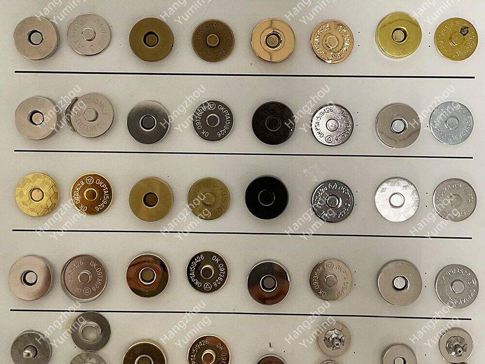 Magnetic button catalog