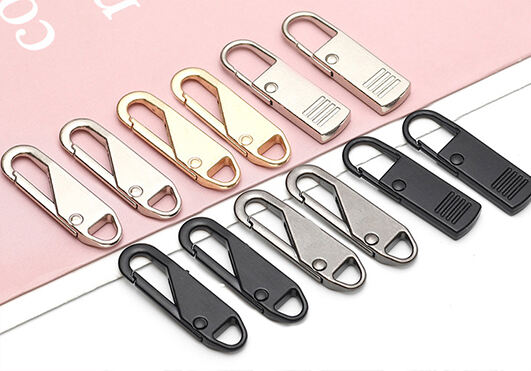 removable metal zipper slider