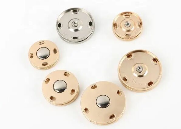 two parts metal snap button