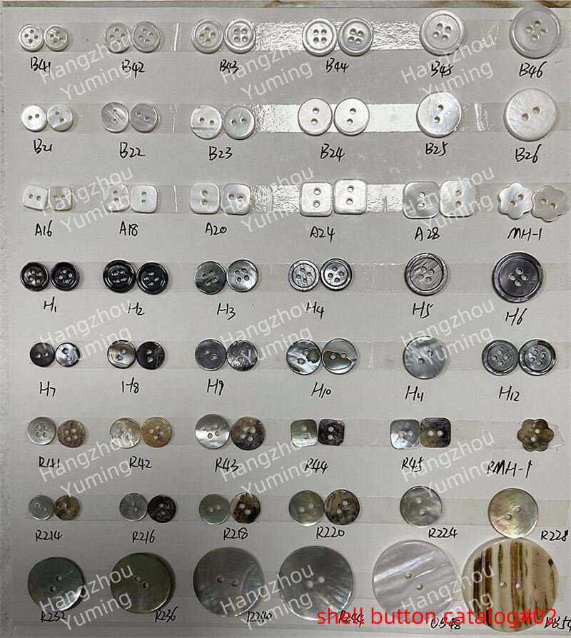 shell button catalog