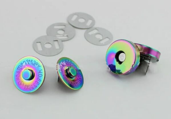 colorful magnetic button