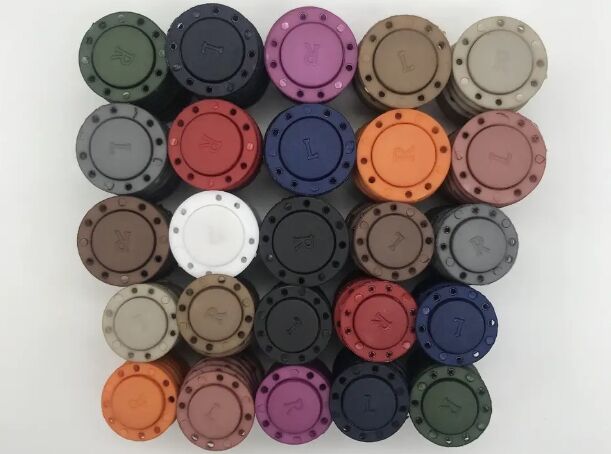 button magnet pvc coated