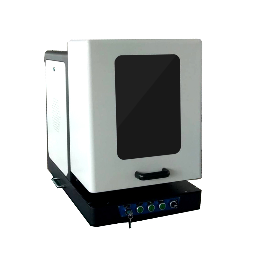 Closed fiber laser engraving machine 100w  factory