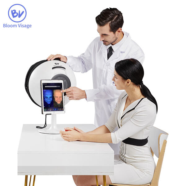 Get a detailed skin analysis with the latest skin analyser technology