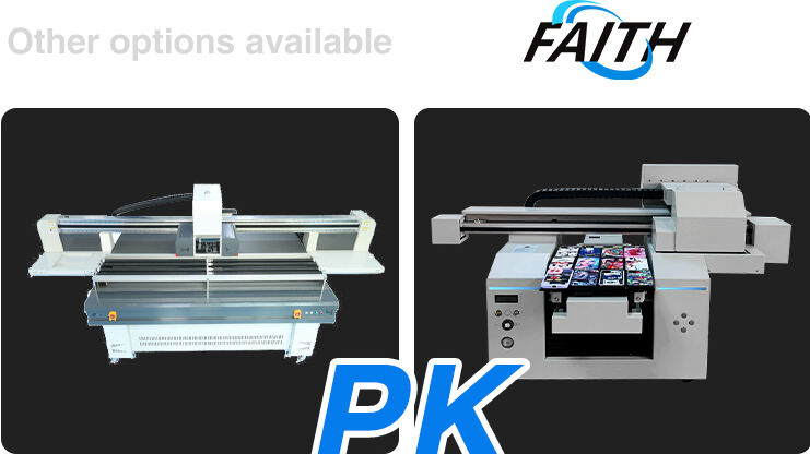 Faith High Speed A2 Uv Printing Machine With 3 Heads For Glass Bottle Mug Phone Case Flatbed Uv Printer details