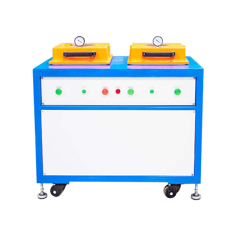 Dual-station vacuum defoaming equipment for small specific gravity silicone products