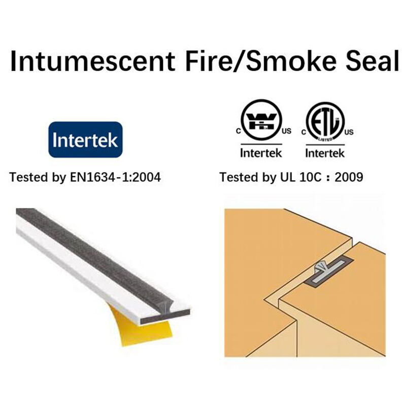 Joint intumescent anti-feu et fumée