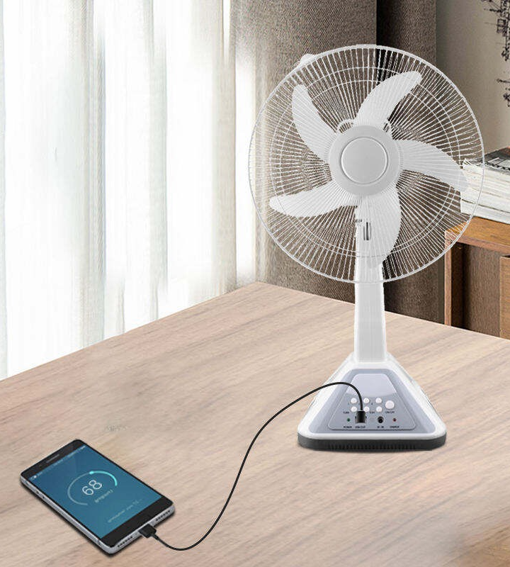 Ani Technology's Solar Table Fan: The Perfect Outdoor Companion