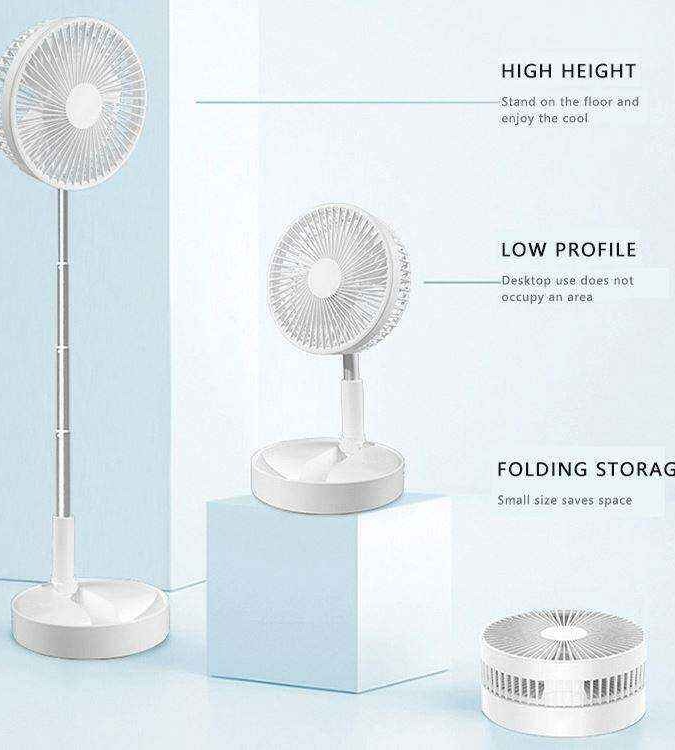 The Perfect Companion for On-the-Go Cooling: Rechargeable Table Fans
