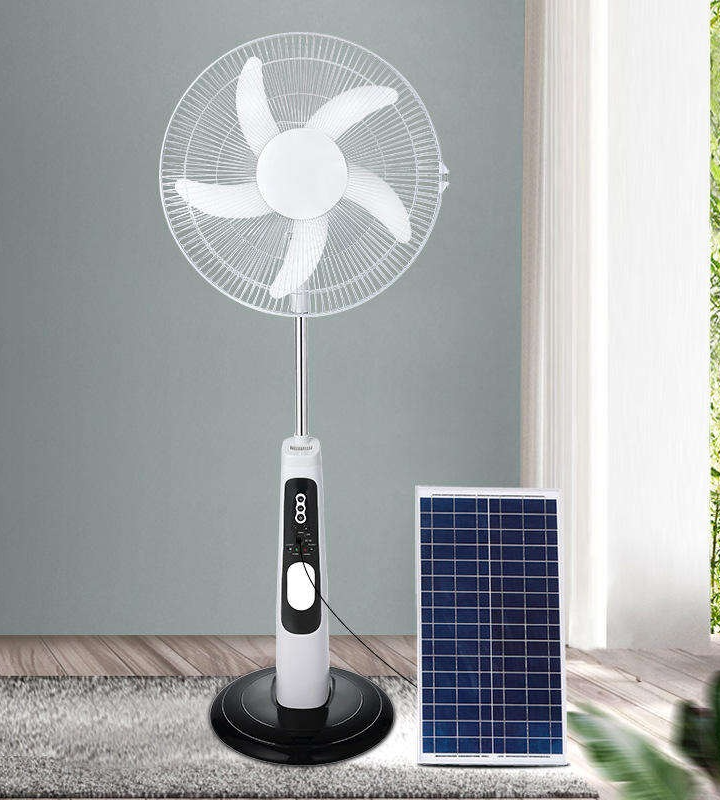 Effortless Cooling with Ani Technology's Solar Rechargeable Fan