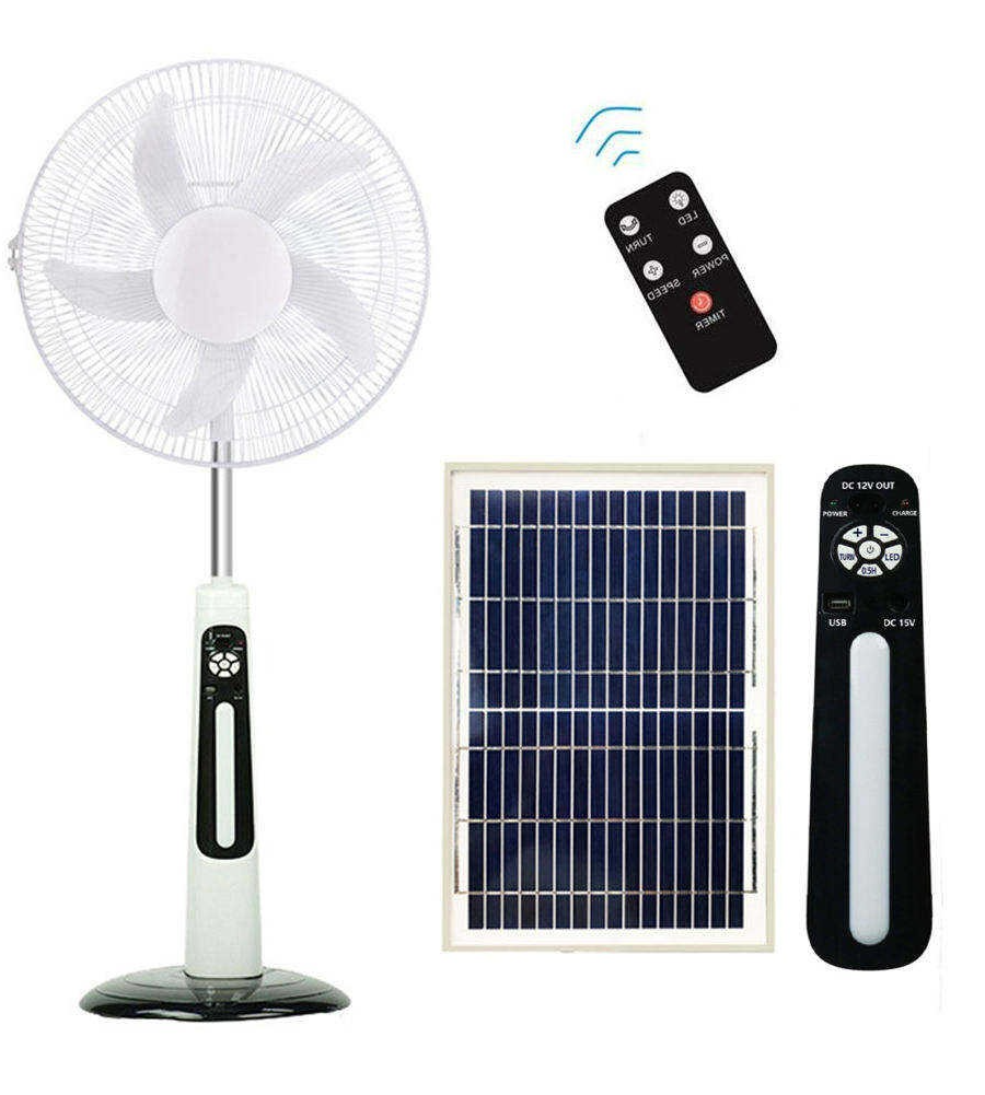 Effortless Cooling with Ani Technology's Solar Rechargeable Fan
