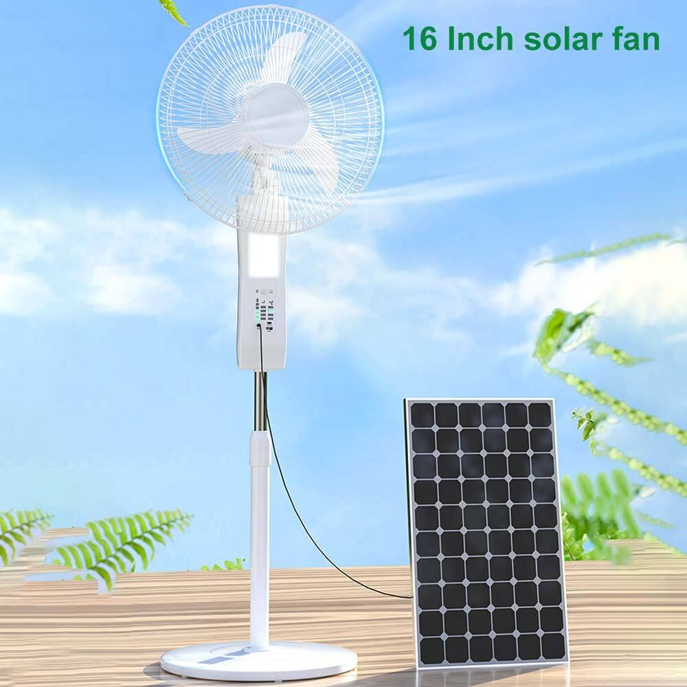 Embrace Sustainable Cooling with Ani Technology's Solar Rechargeable Fan