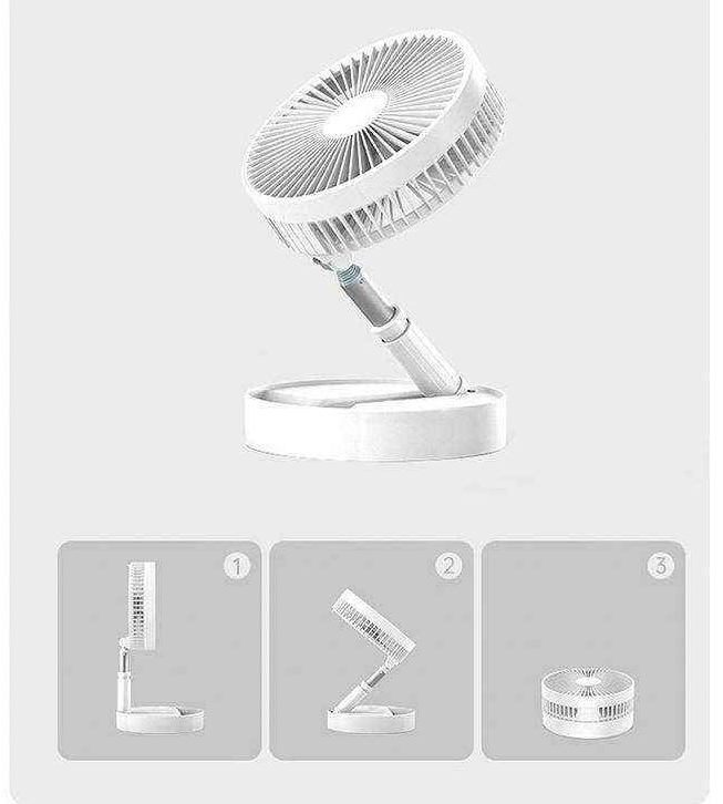 Ani Technology's Rechargeable Table Fan: The Eco-Friendly Cooling Solution