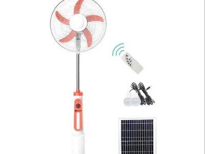 Optimizing Solar Conversion Efficiency in Panel-Powered Fan Systems