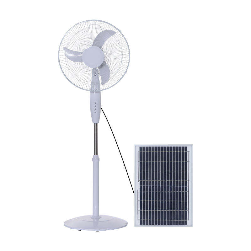 12/14/16/18Inch 12v DC Solar Fan For Solar Home System, Solar power Mini fans Rechargeable Air Powered Fan