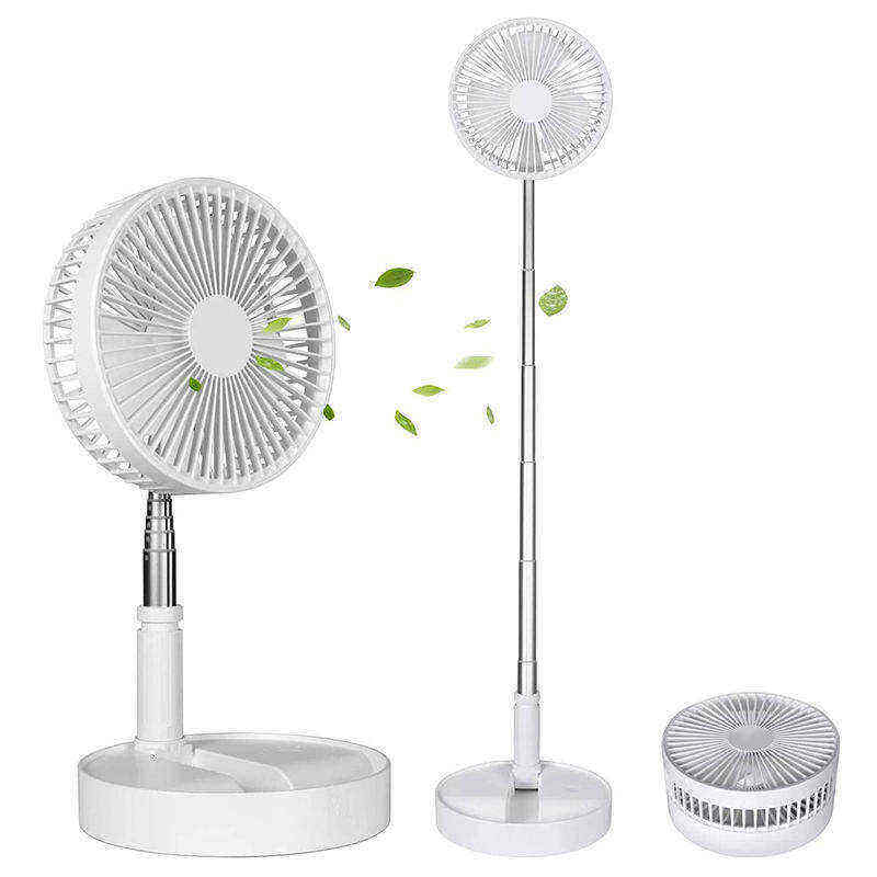 2024 Customisable New Thin Mini Rechargeable Usb Charging Folding Electric Fan