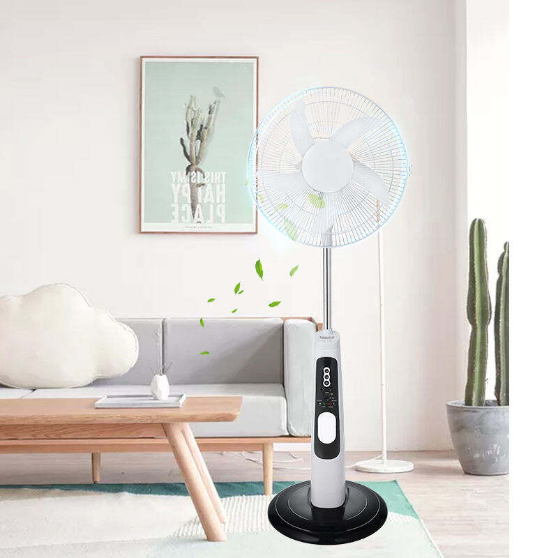 Ventiladores de piso multiuso ventilador de solo elétrico de arrefecimento de ar de pé ventilador de pé ventilador solar recarregável