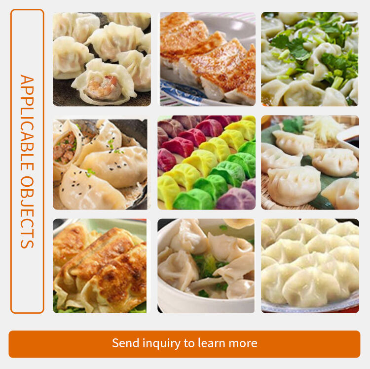 Desktop Smallest Electric 110v-220v Dumpling Wonton Baozi Sumai Making Machine With Mould Changed MeiJin factory