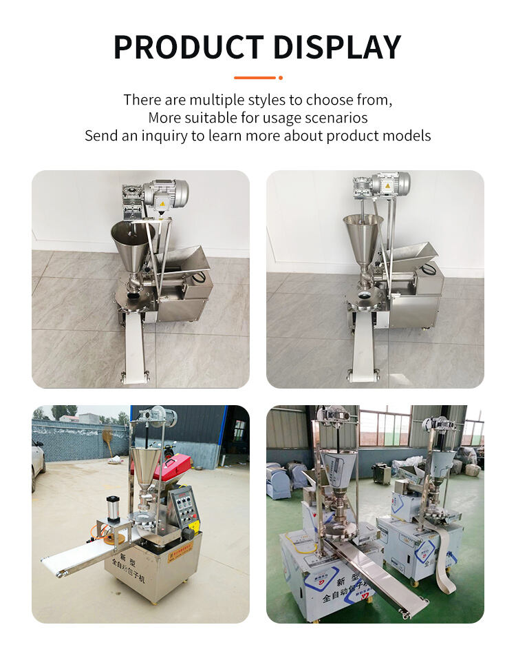 Good Quality Automatic Momo Dumpling Maker Steam Stuffing Bun Bao Baozi Making Machine manufacture