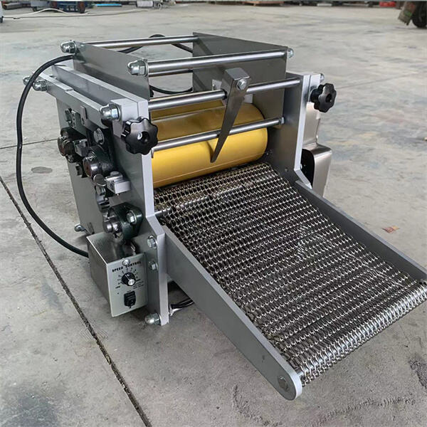 The Industrial Tortilla Machine in Action