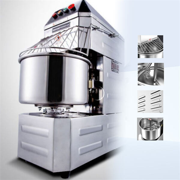 Cut down on prep time with this efficient electric kneading machine.