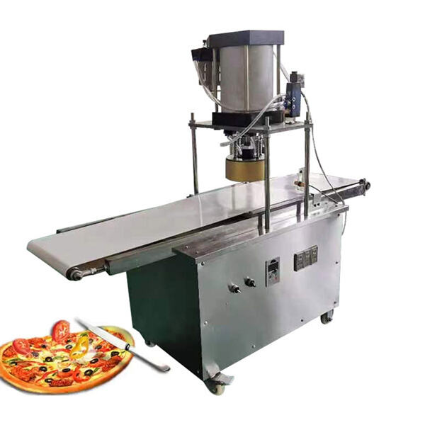 Achieve professional results at home with a manual pizza dough press
