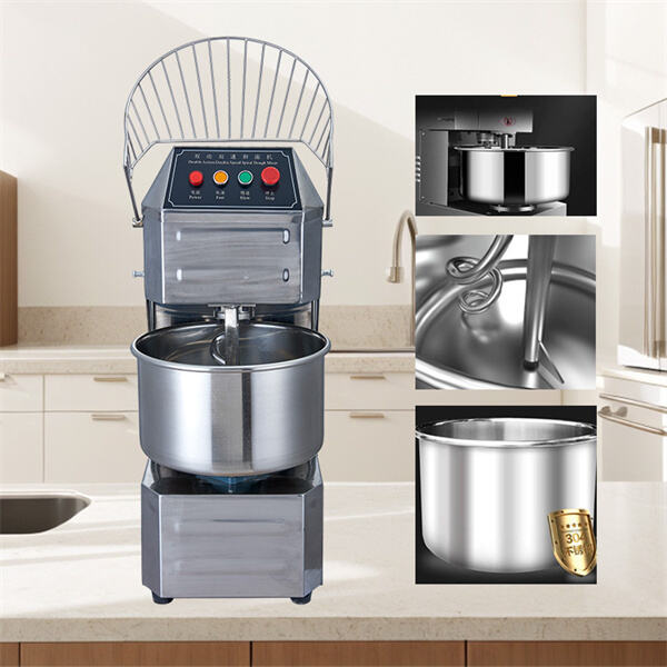 Experience the convenience and reliability of a top-of-the-line dough mixer for your kitchen
