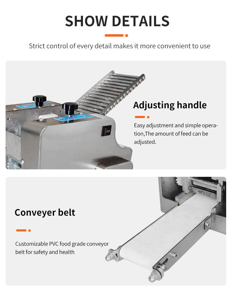 factory direct sale small automatic press pastry dumpling skin wrapper making machine factory