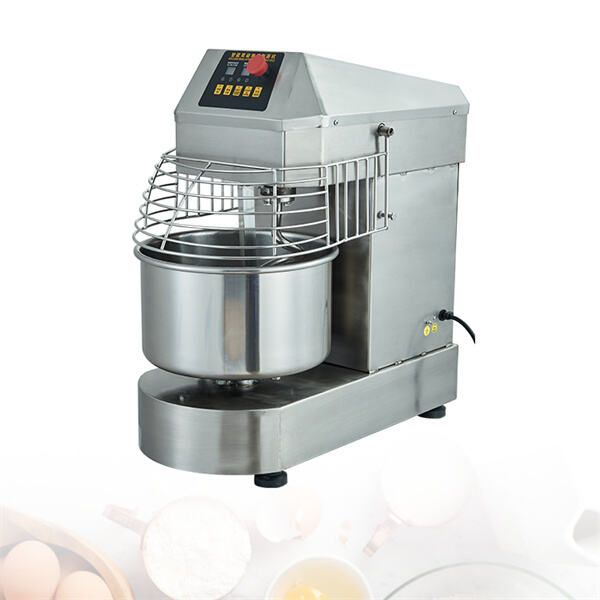 Easy-to-use spiral dough kneader machine for bakeries and kitchens