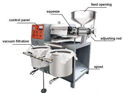 Pagsisimula ng screw oil press