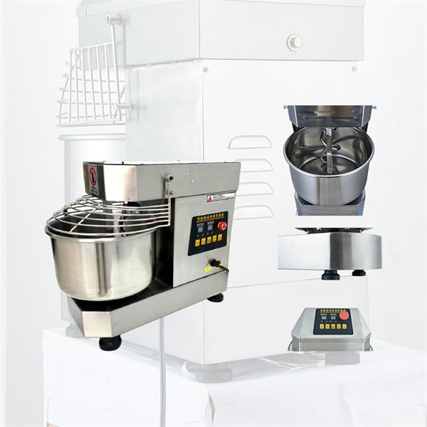 A high-quality dough kneading mixer